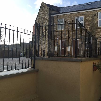 Fabricated Railing around a new build house in Bristol